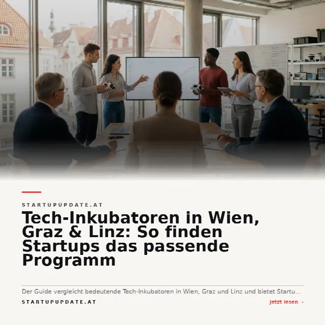 Share-Card fuer Tech-Inkubatoren in Wien, Graz & Linz: So finden Startups das passende Programm