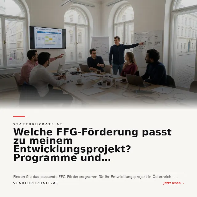 Share-Card fuer Welche FFG-Förderung passt zu meinem Entwicklungsprojekt? Programme und Entscheidungshilfe